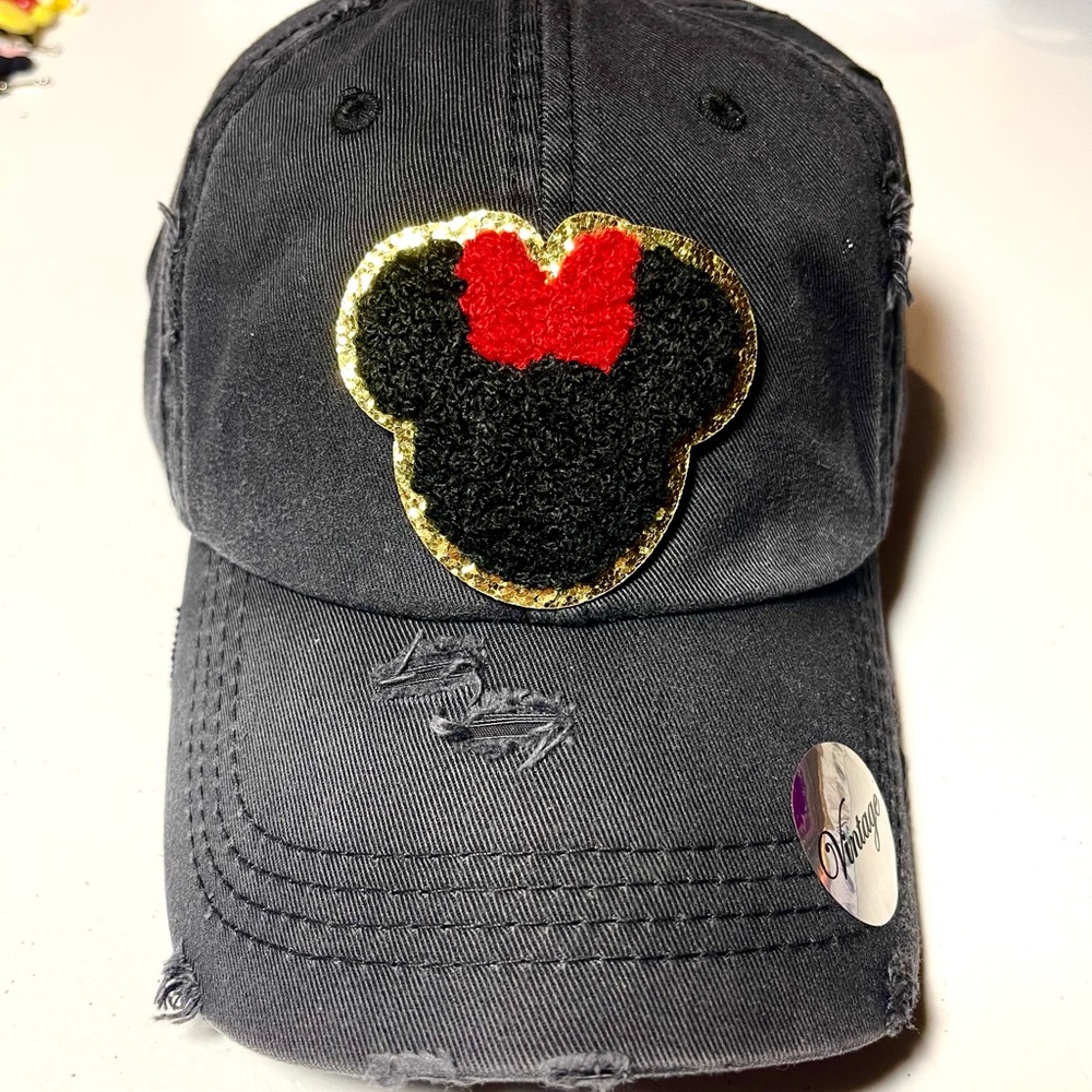 Disney themed hats! All characters shown in pics! ❤️ Available in black & white